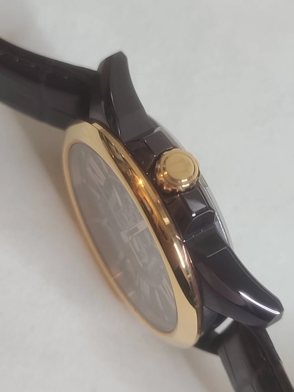 Bulova Men's Sutton Automatic Skeleton Brown Leather Watch 43MM 98A165